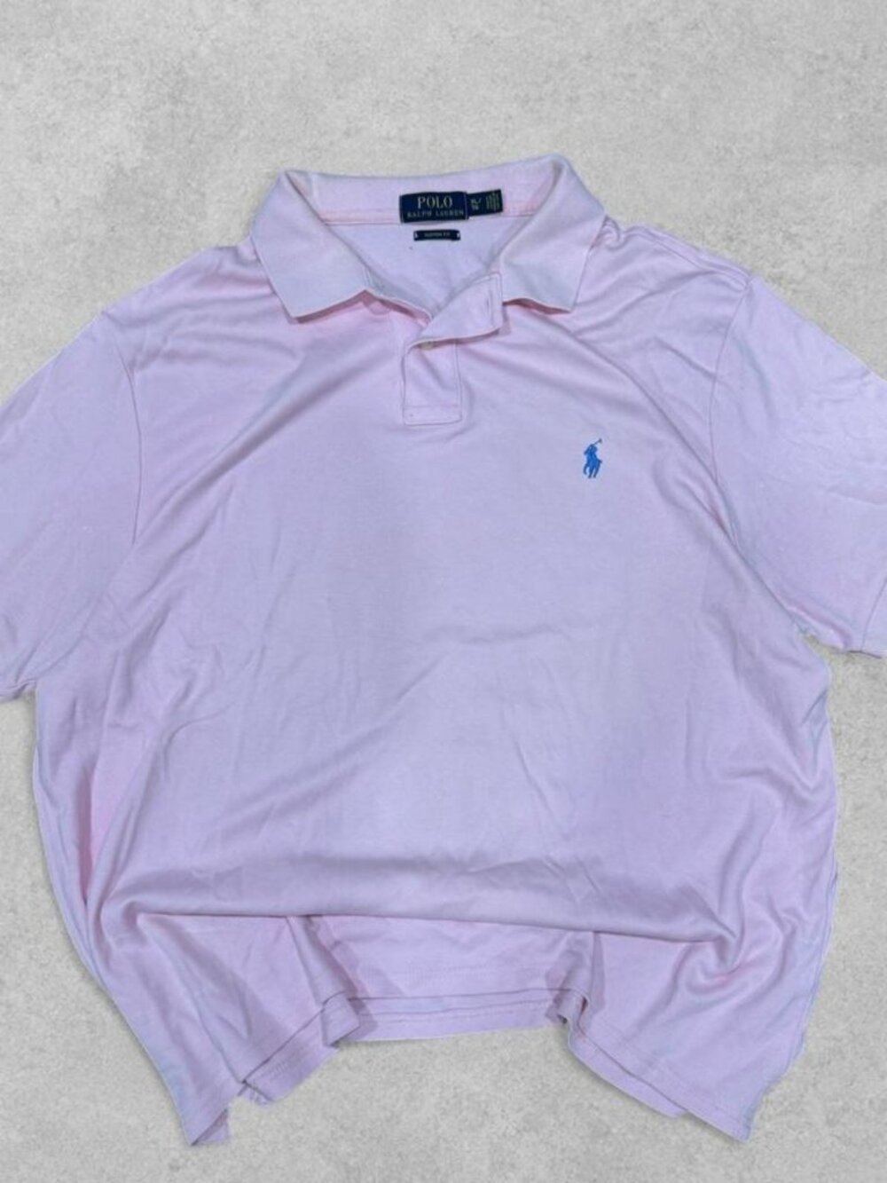 Polo Ralph Lauren Pink Polo Shirt Vintage